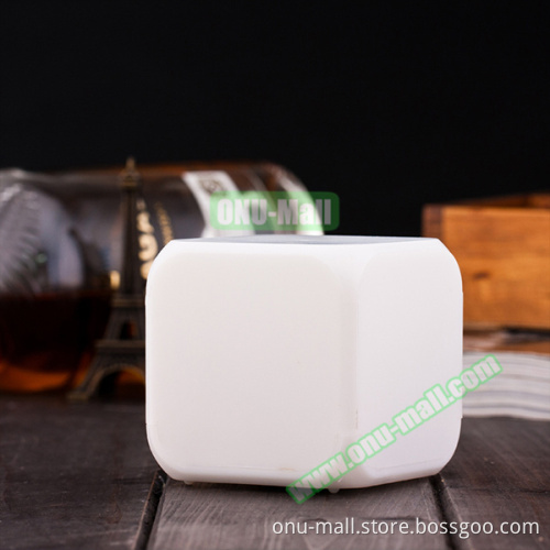 7 Colors Night Glowing LED Cube Color Change Digital Alarm Clock